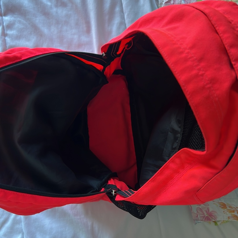 Pink Backpack With Multiple Compartments - image 8